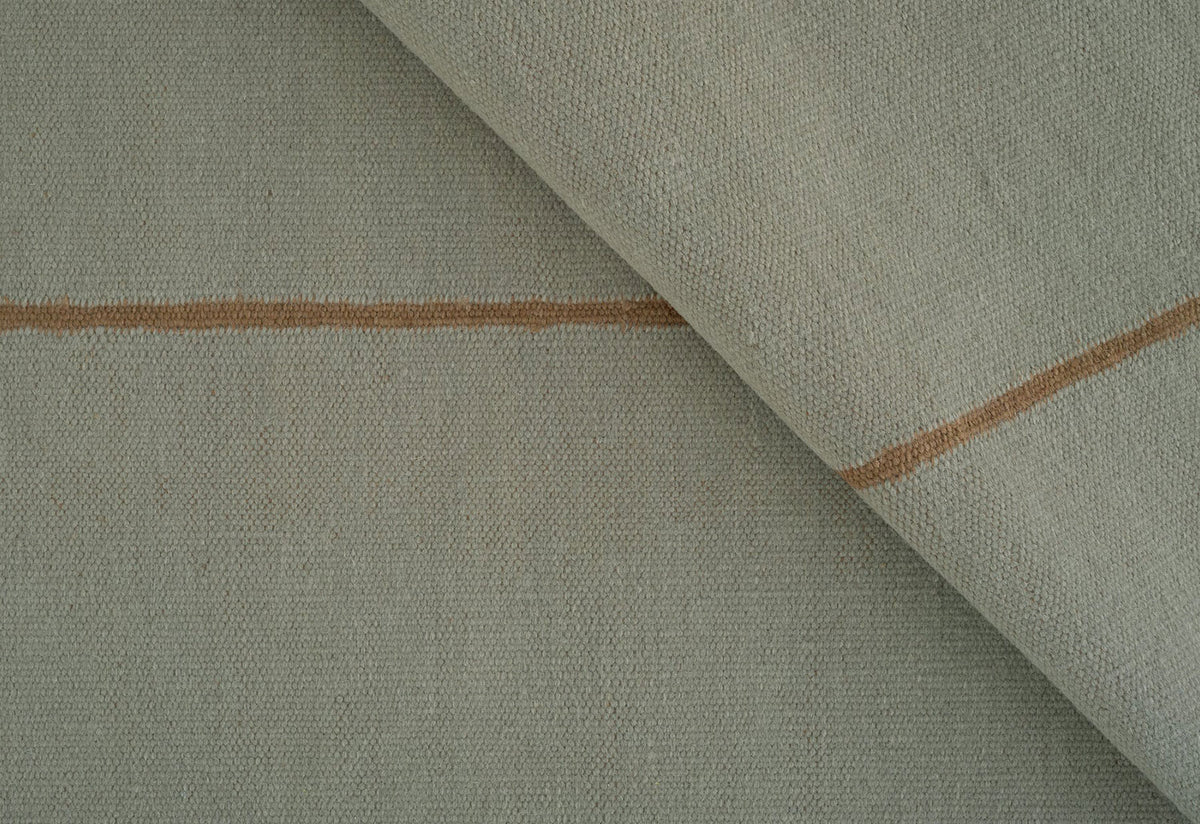Twin Sabi Rug, Urd moll gundermann, Linie design