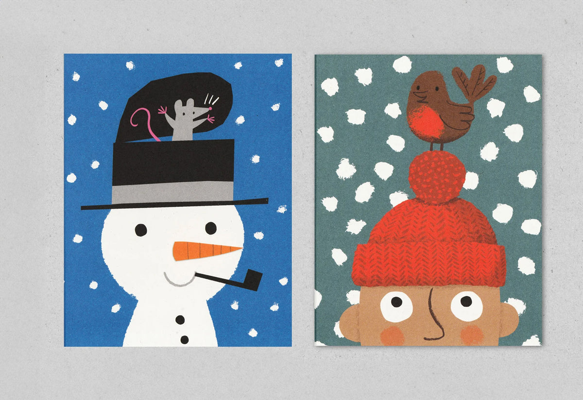 Robin Bobble/Snowman Surprise Card Set, Lisa jones