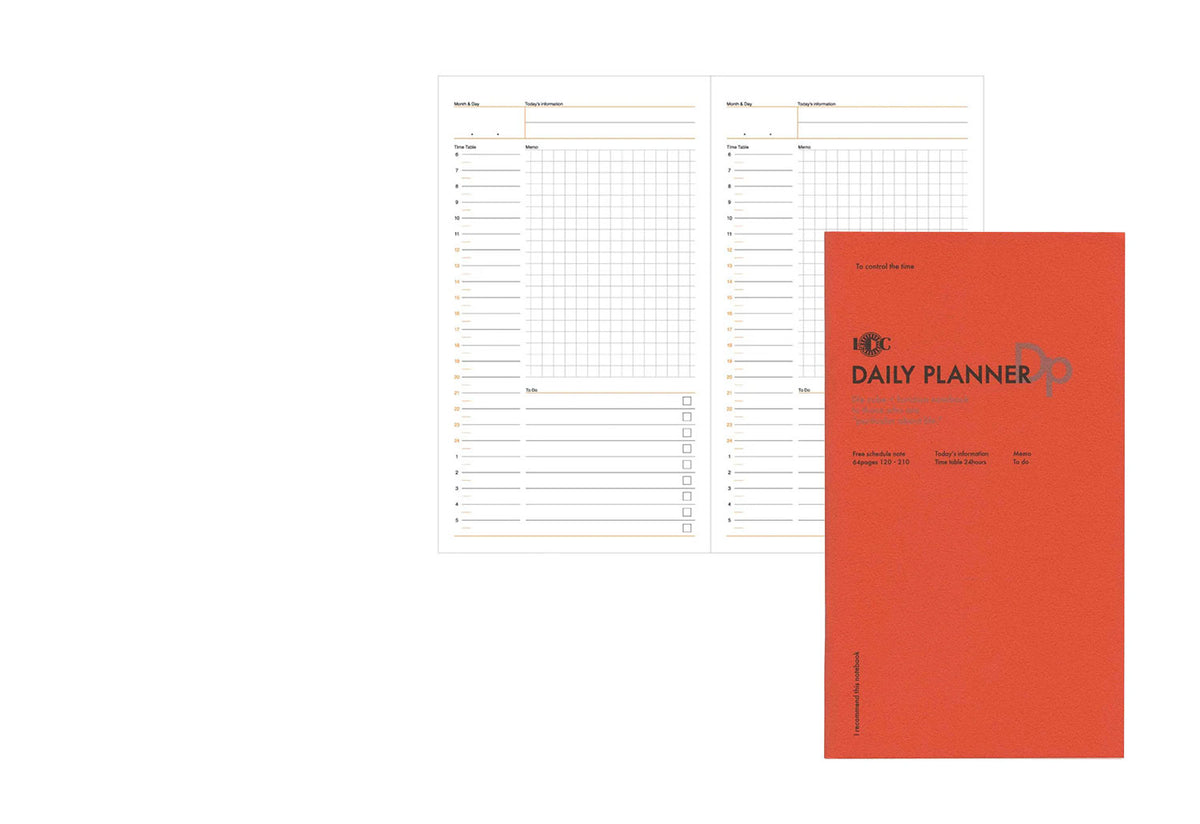 Slim Daily Planner, Luddite