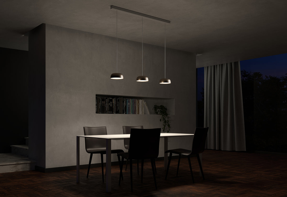 Tia 200 Modular Pendant, Foster and partners, Lumina italia