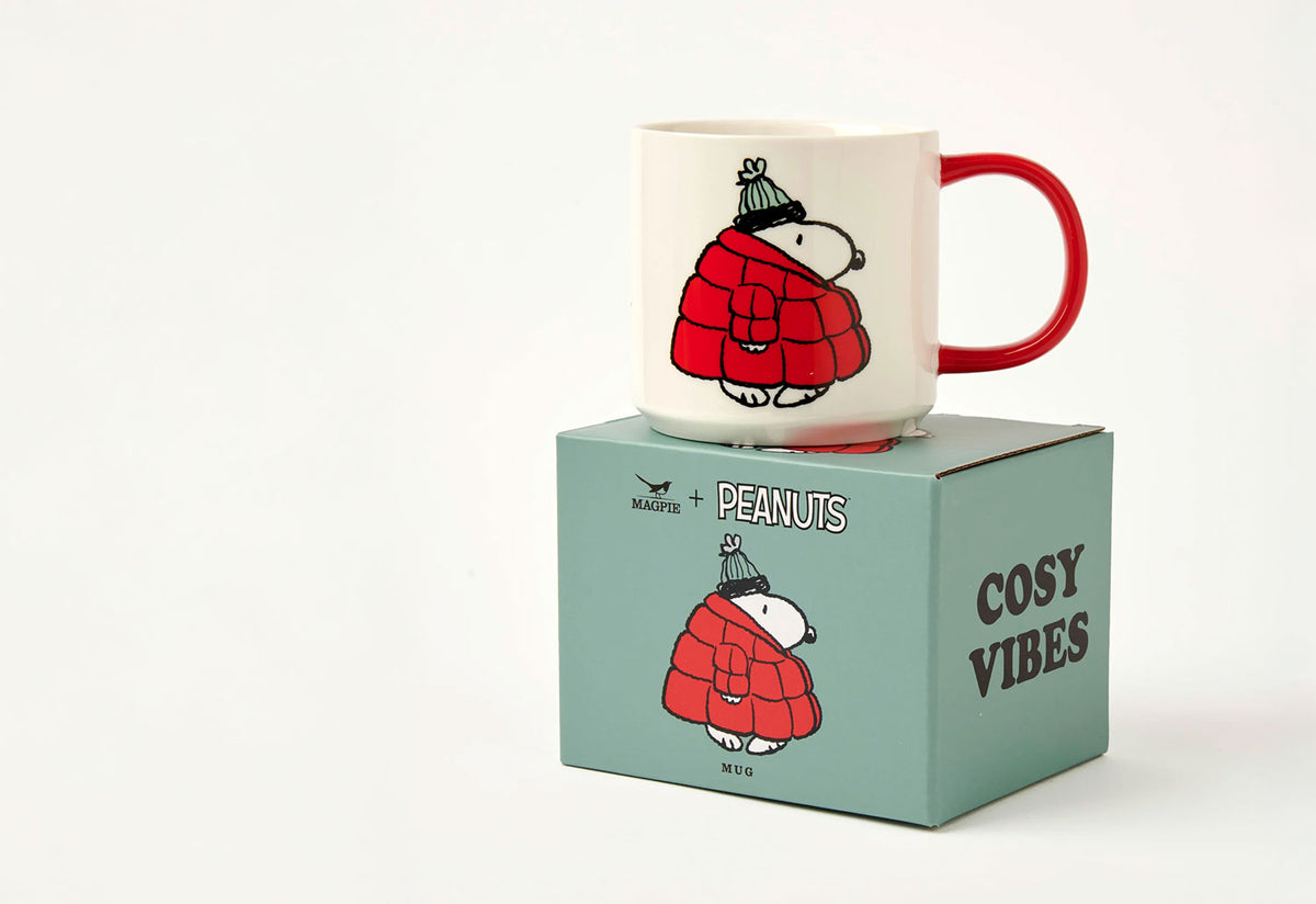 Peanuts Cosy Vibes Mug, Magpie