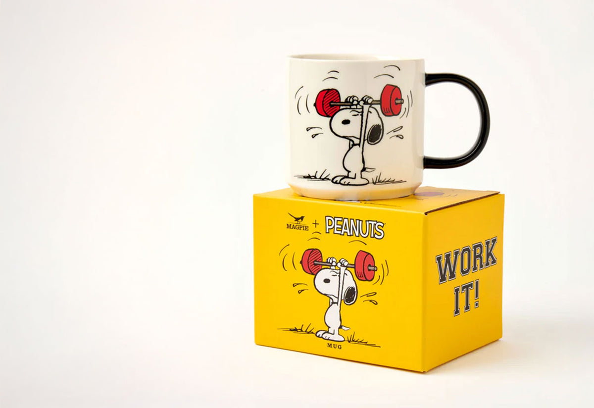 Peanuts Work It! Mug, Magpie