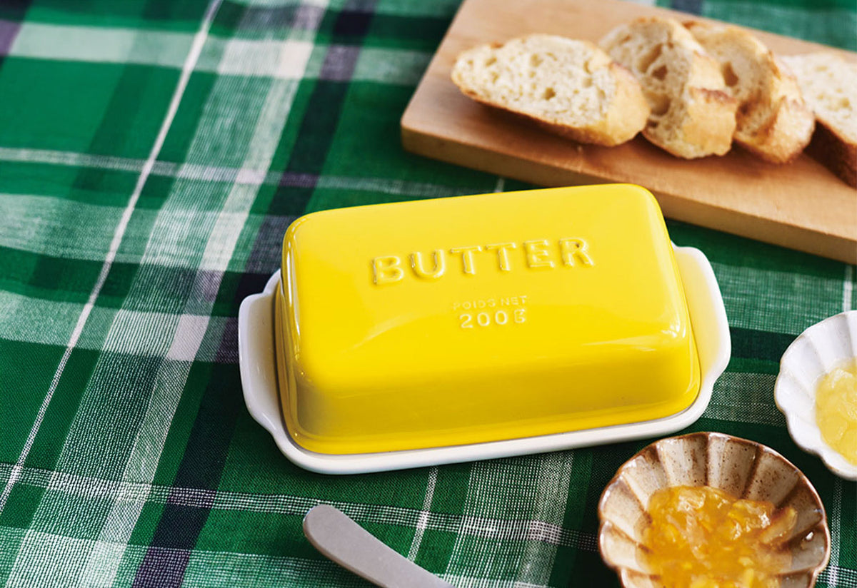 Arrondi Butter Dish, Studio m', Marumitsu poterie