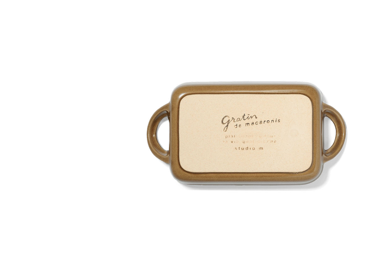 Macaroni Gratin Dish, Studio m', Marumitsu poterie