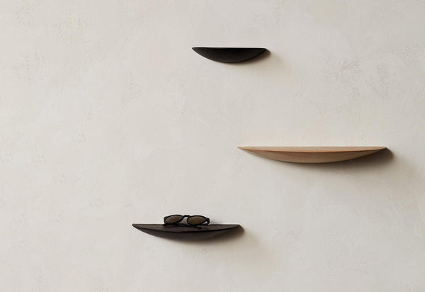 MENU Gridy Fungi Shelf  スモール ブラックオーク 棚 Audo - Gridy Fungi Shelves | Connox