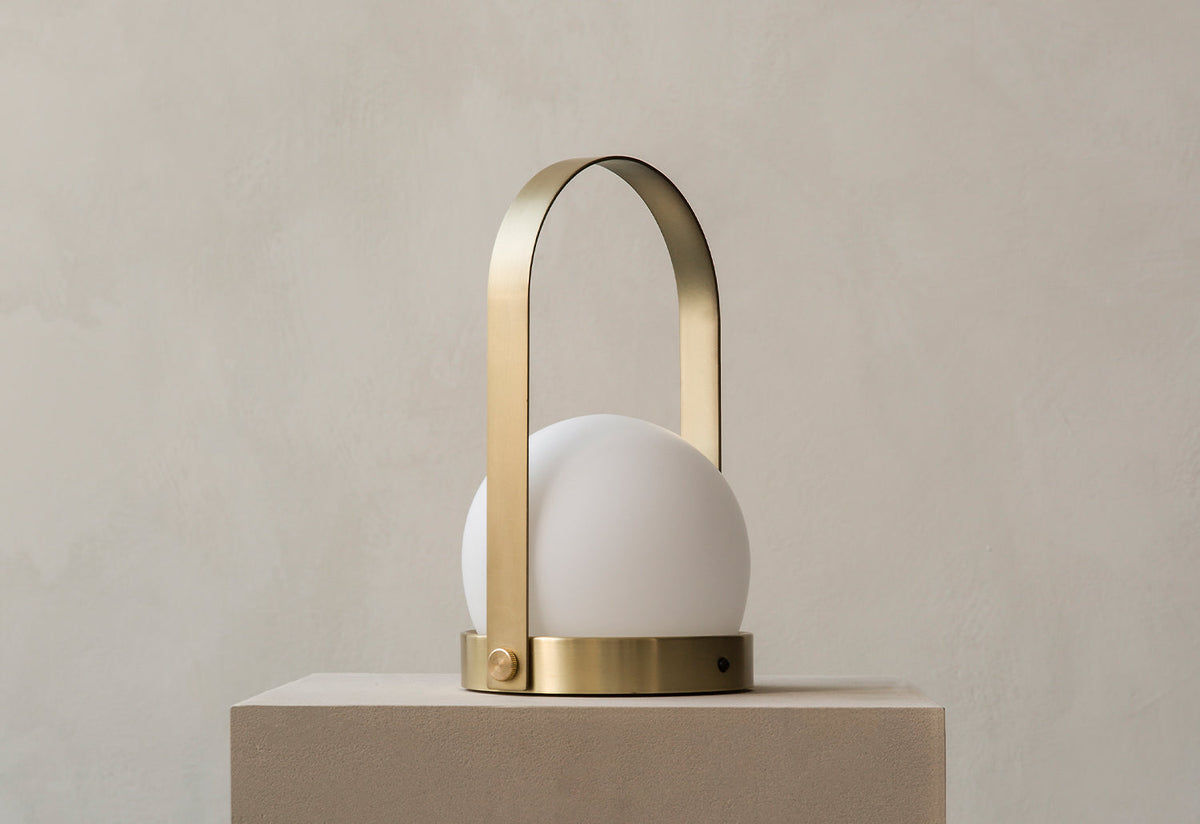 Carrie Table Lamp, Brushed Brass, Norm.architects, Audo copenhagen