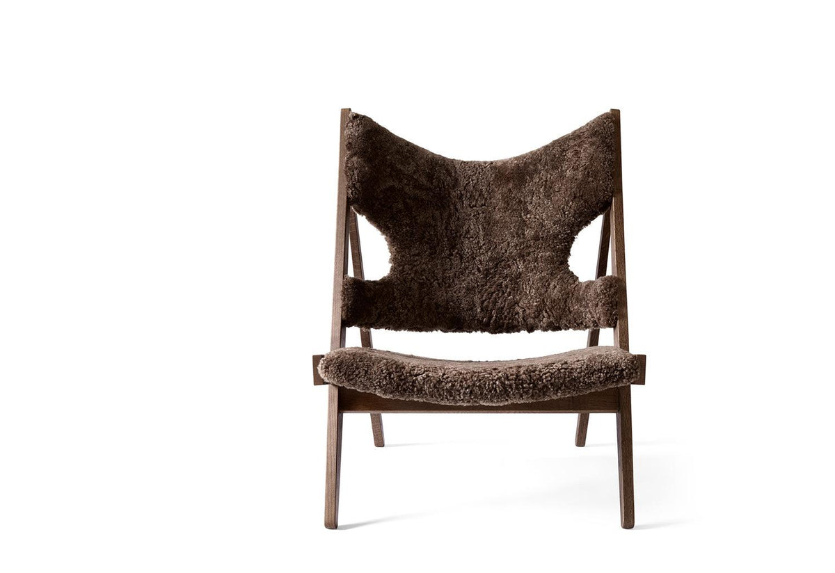 Sheepskin Knitting Chair, 1951, Ib kofod larsen, Audo copenhagen