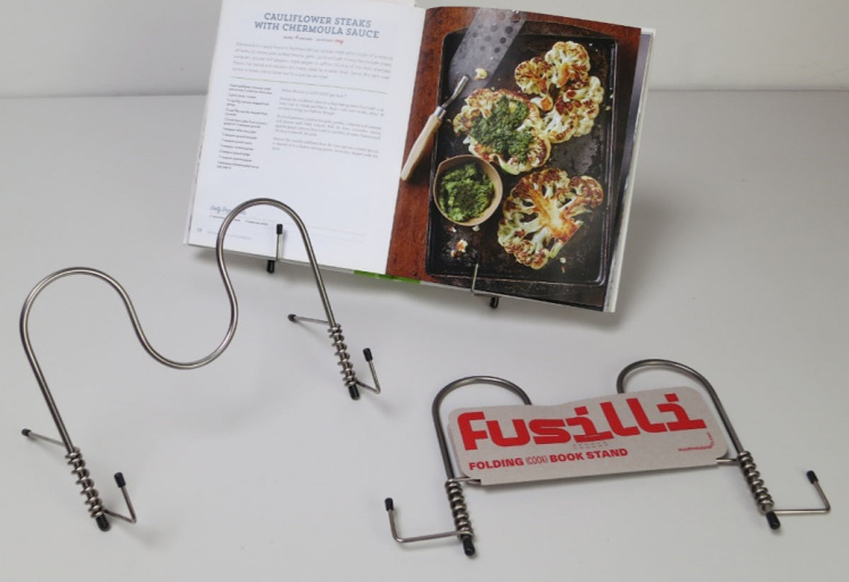 Fusilli Folding Cook Book Stand, Michael marriott