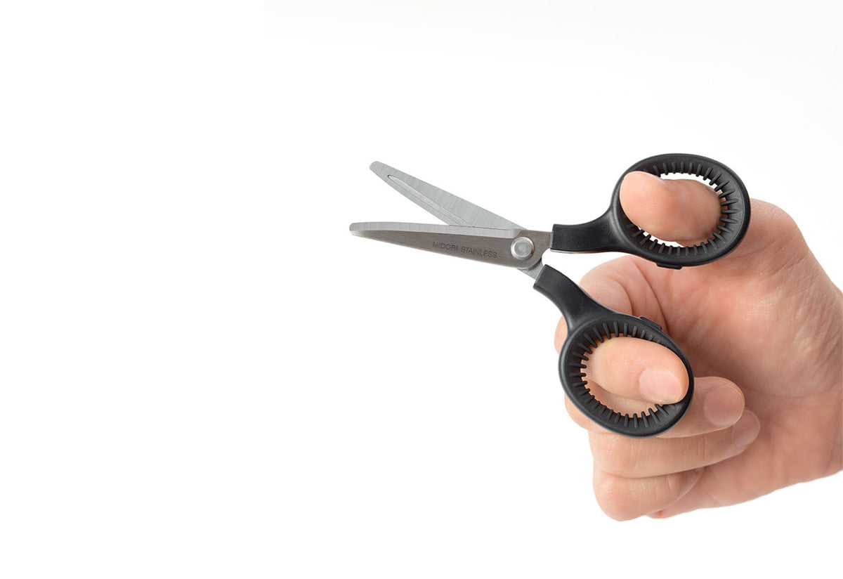 Mini Scissors with Guard, Midori 