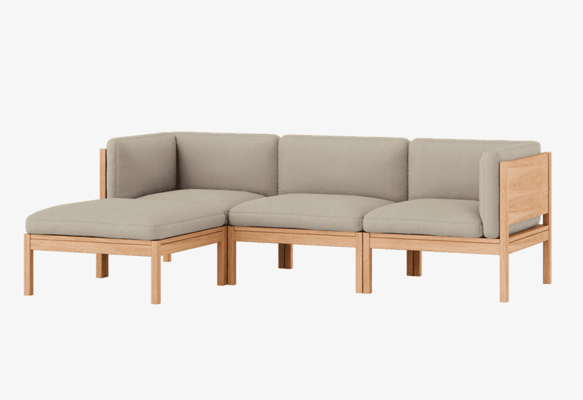 Modular Sofa | 3-Seater | Chaise, Moebe
