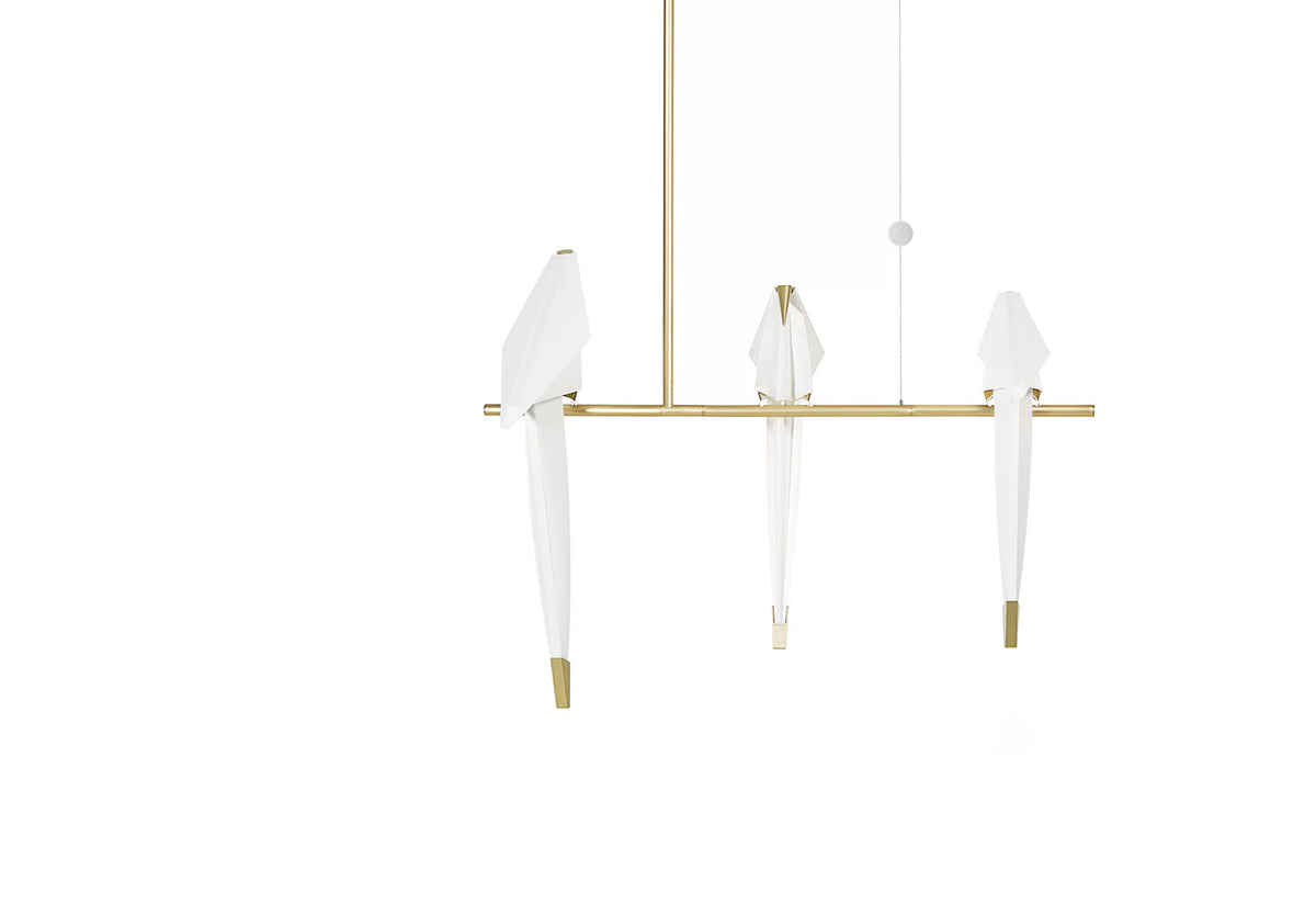 Perch Branch Pendant Light, Umut yamac, Moooi