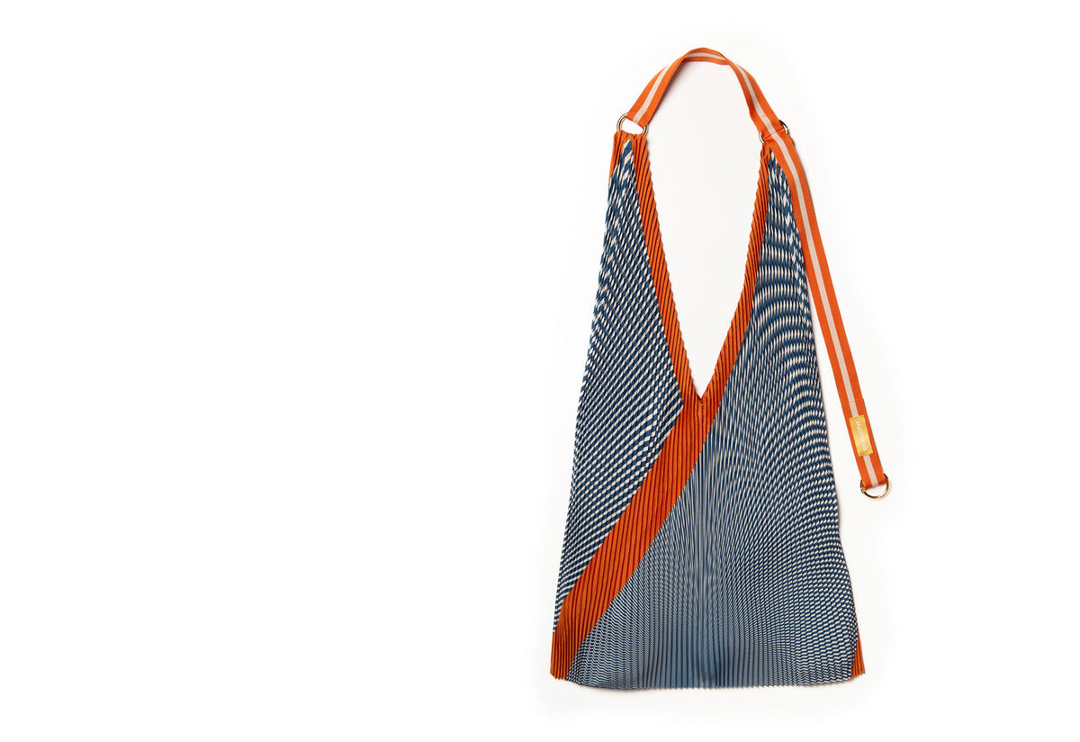 Pleated Y Bag with Pochette, Multitudes