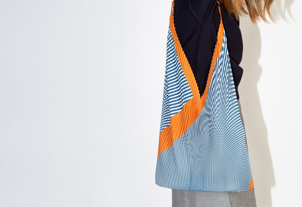Pleated Y Bag with Pochette, Multitudes