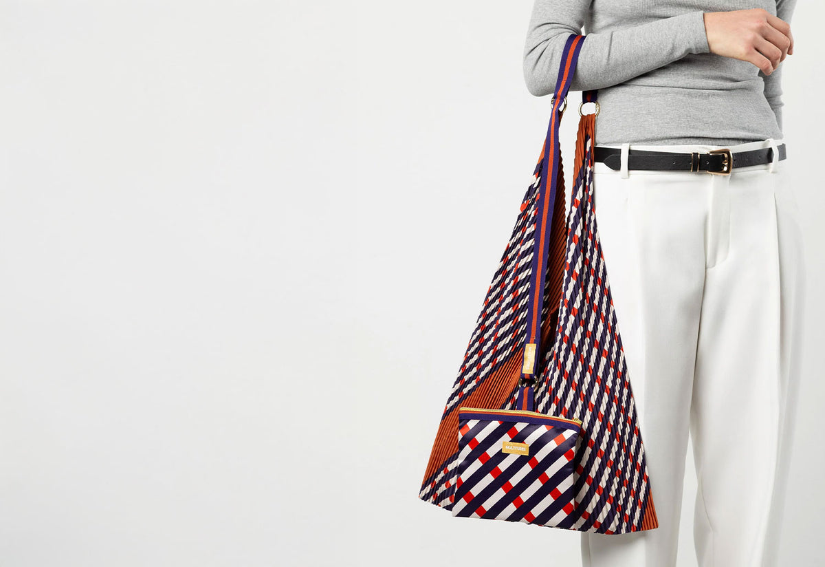 Pleated Y Bag | Sophie Terracotta, Multitudes