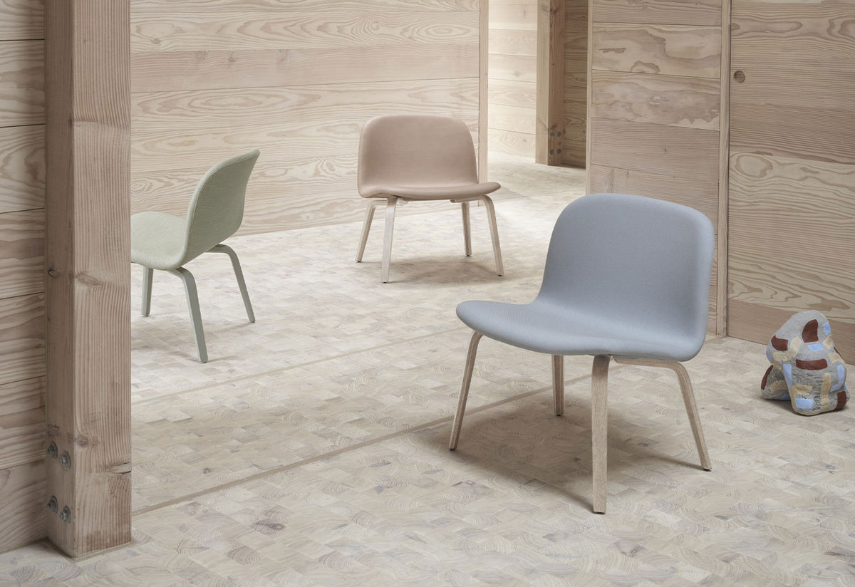 Visu Wood Lounge Chair | Upholstered, Mika tolvanen, Muuto