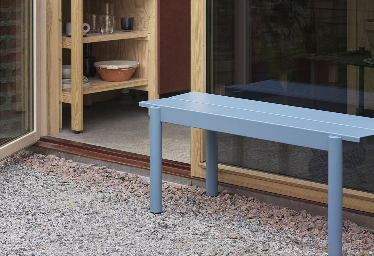 Linear Steel Bench, Thomas bentzen, Muuto