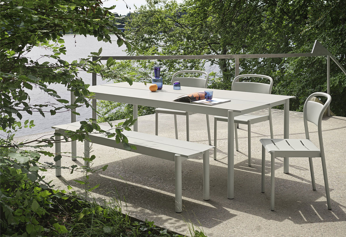Linear Steel Bench, Thomas bentzen, Muuto