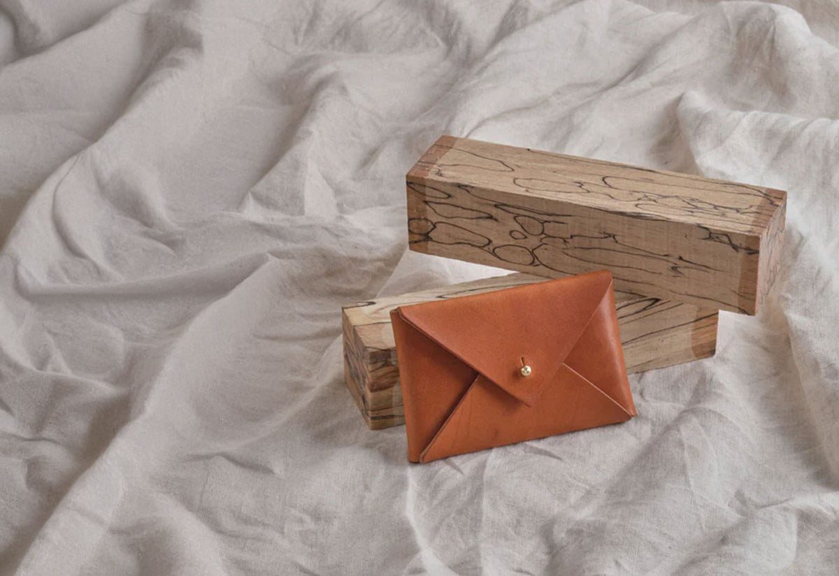 Leather Mini Envelope, Mw makes