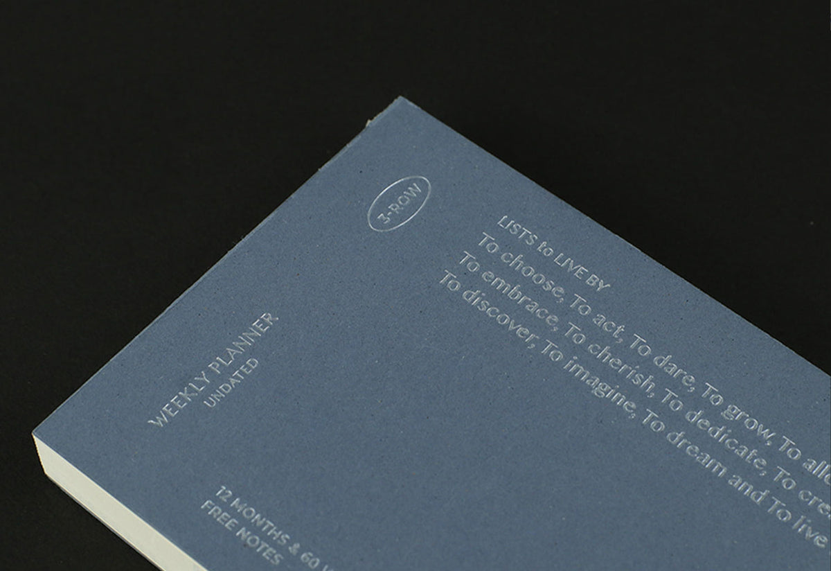 Lists to Live By Daily Weekly Light Planner, Paperian