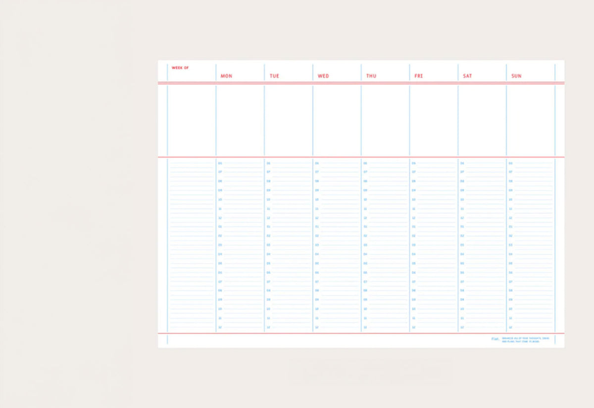 Weekly Planner A4, Paperian