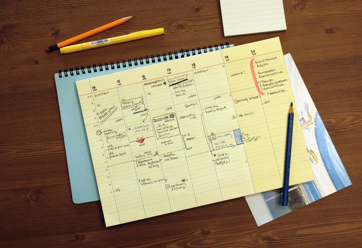 Paperways Weekly Desk Planner, Paperways