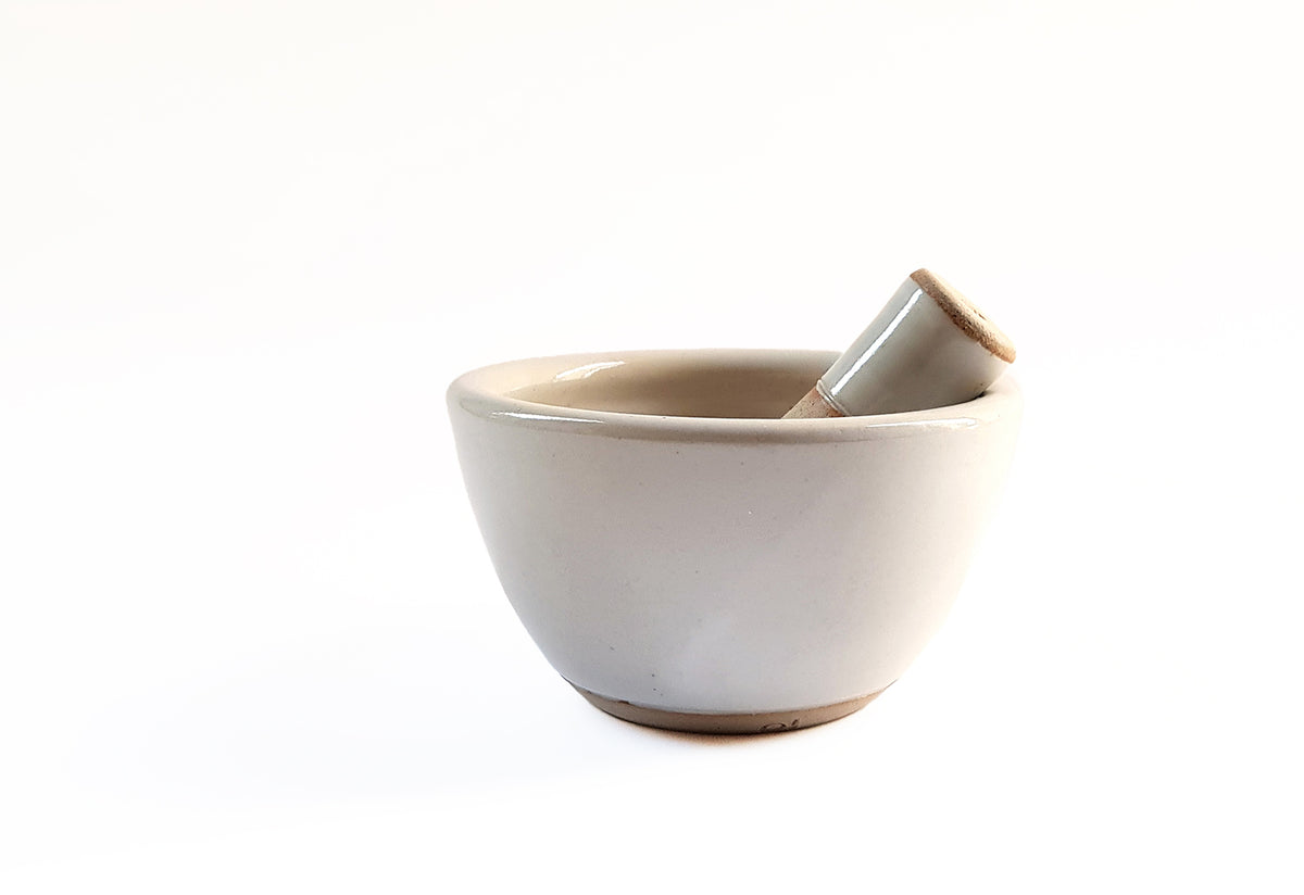 Grinding Bowl & Pestle, Pat oleary