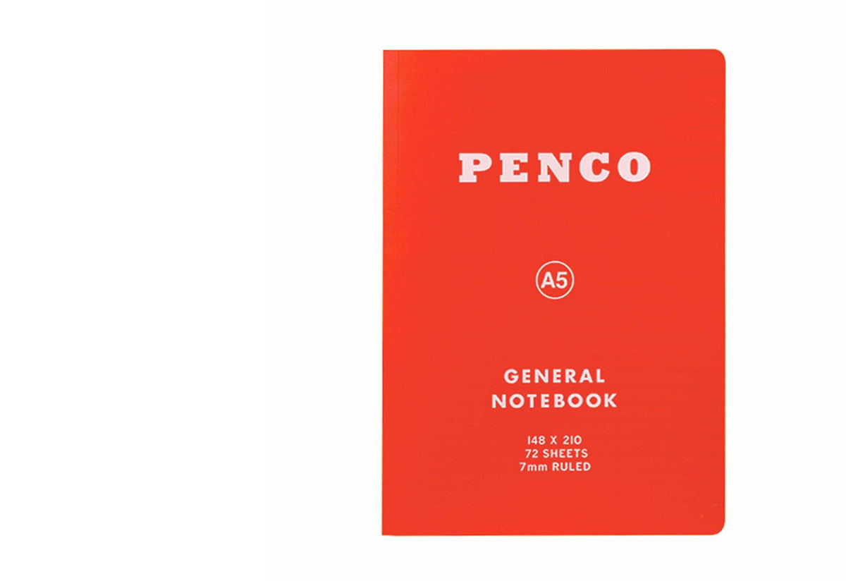 A5 Lined Notebook, Penco