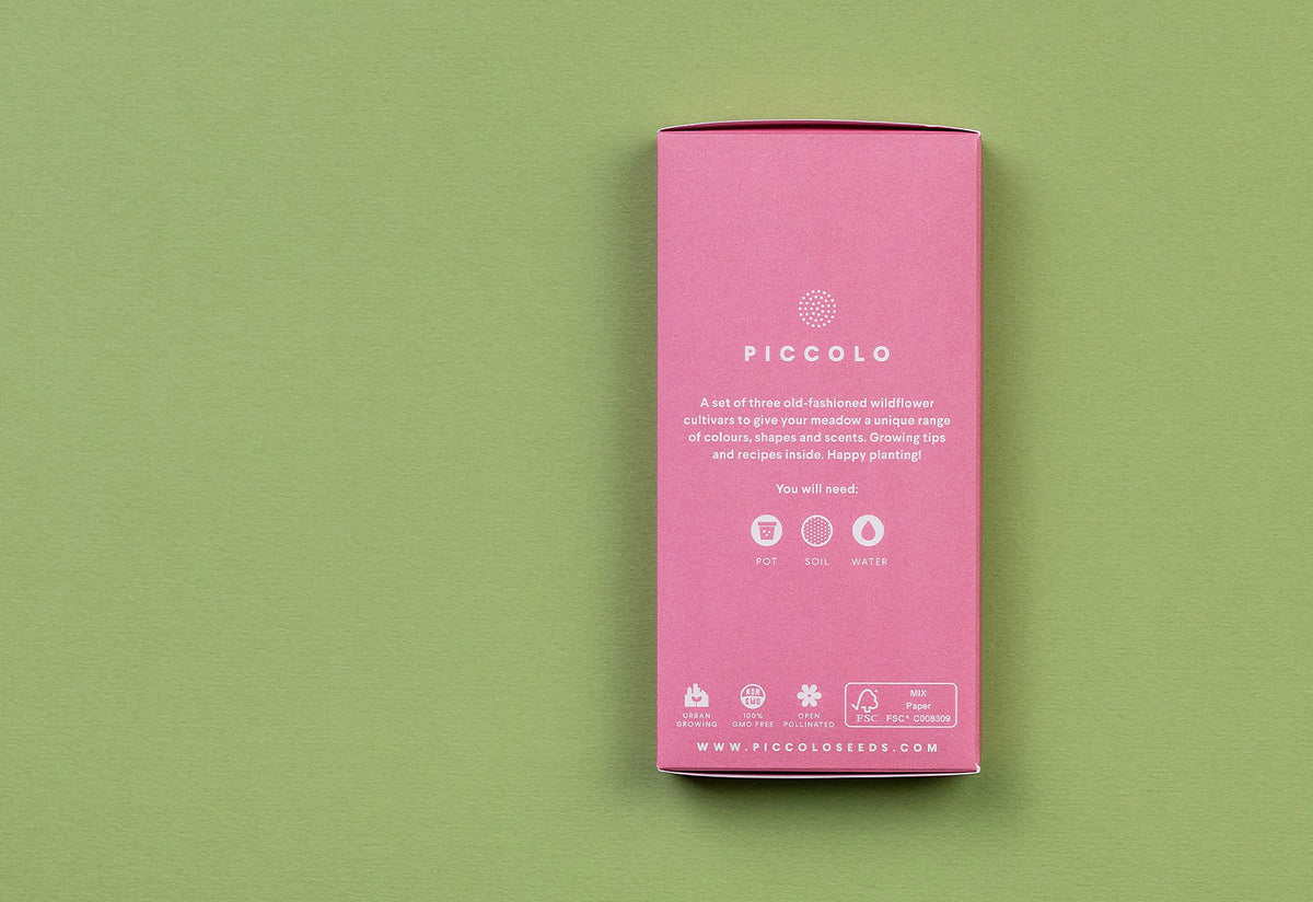 Piccolo Old Flowers Meadow Seed Collection, Piccolo