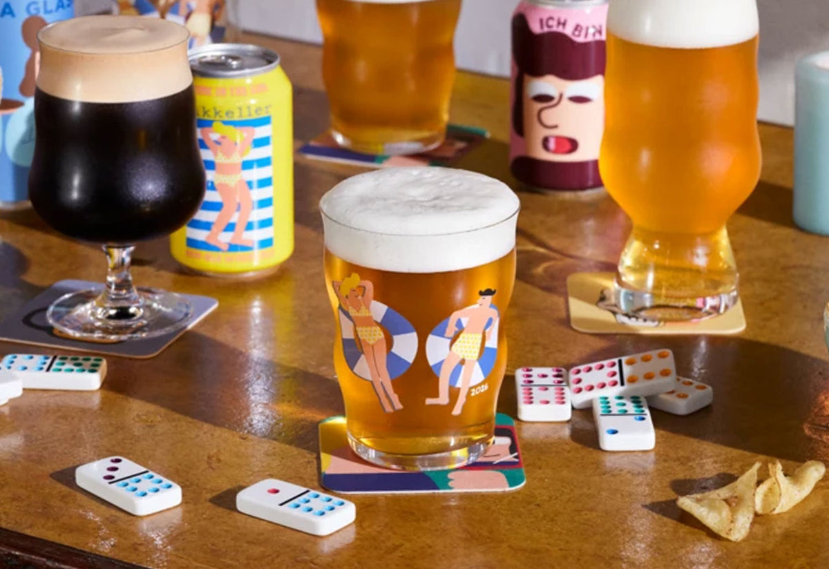 Mikkeller Pint Beer Glass | Limited Edition, Holmegaard glasvaerk, Rosendahl