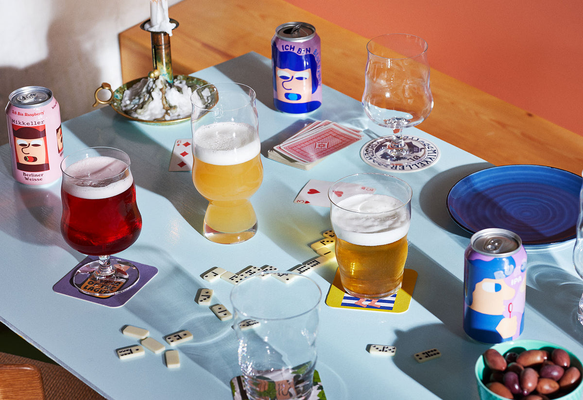Mikkeller Pint Beer Glass Set, Holmegaard glasvaerk, Rosendahl