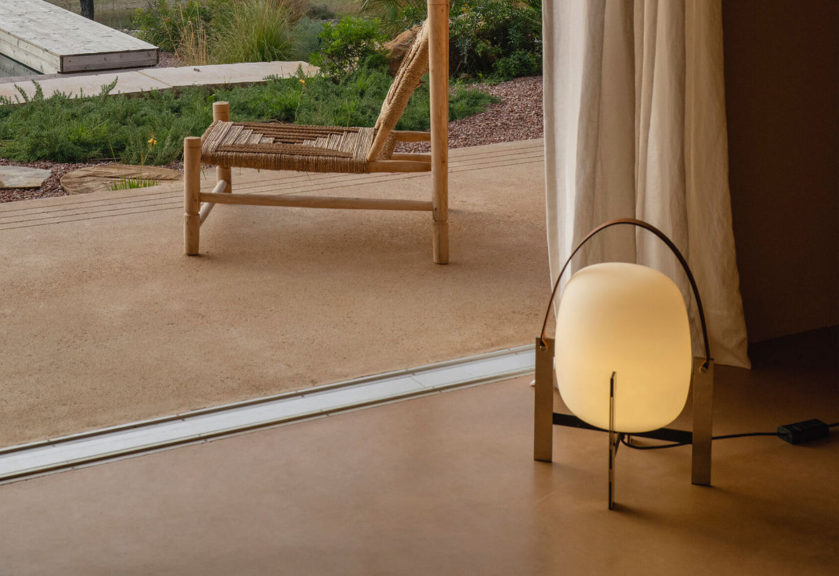 Cesta Metálica Table Lamp, Miguel mila, Santa and cole