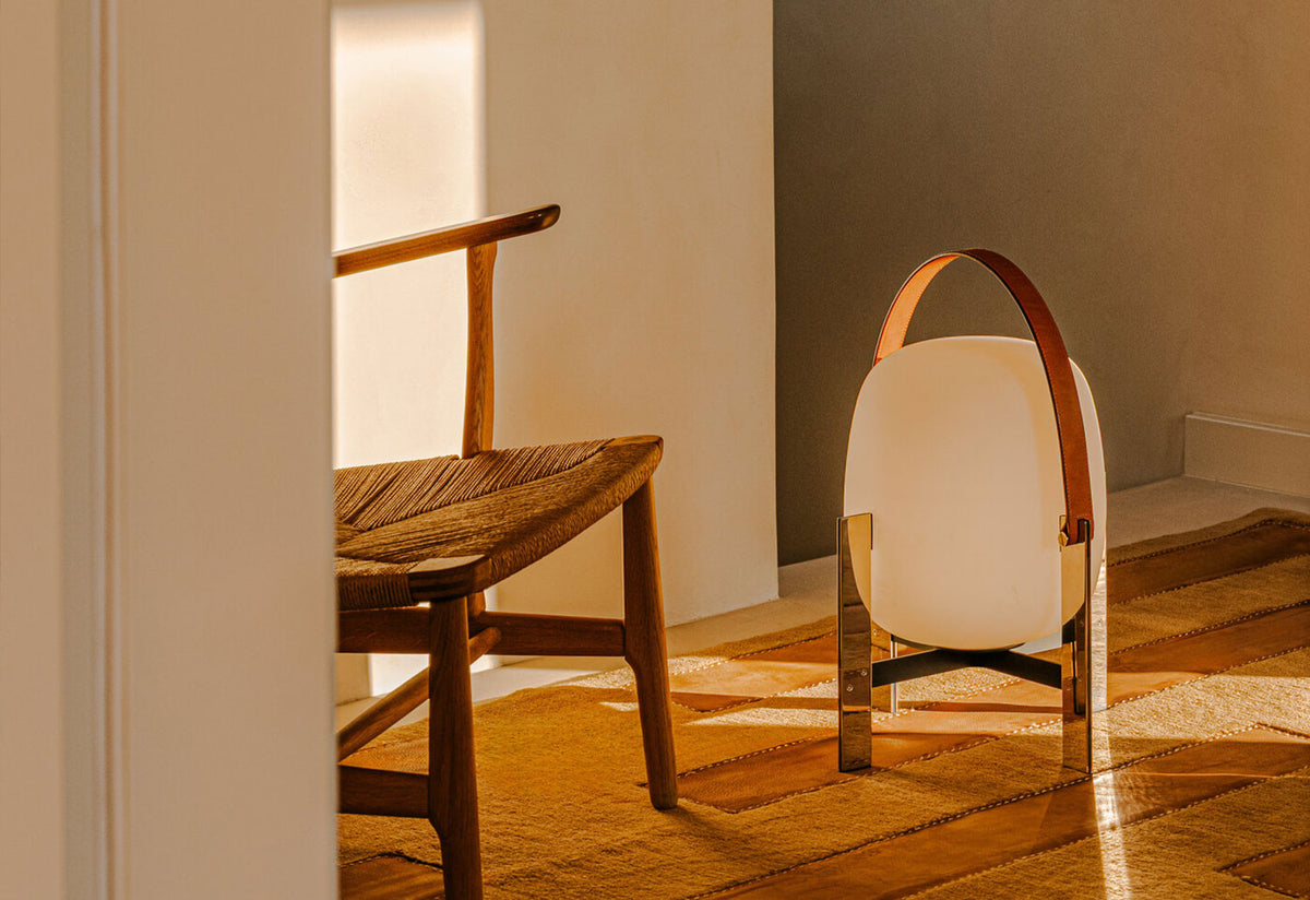 Cesta Metálica Table Lamp, Miguel mila, Santa and cole