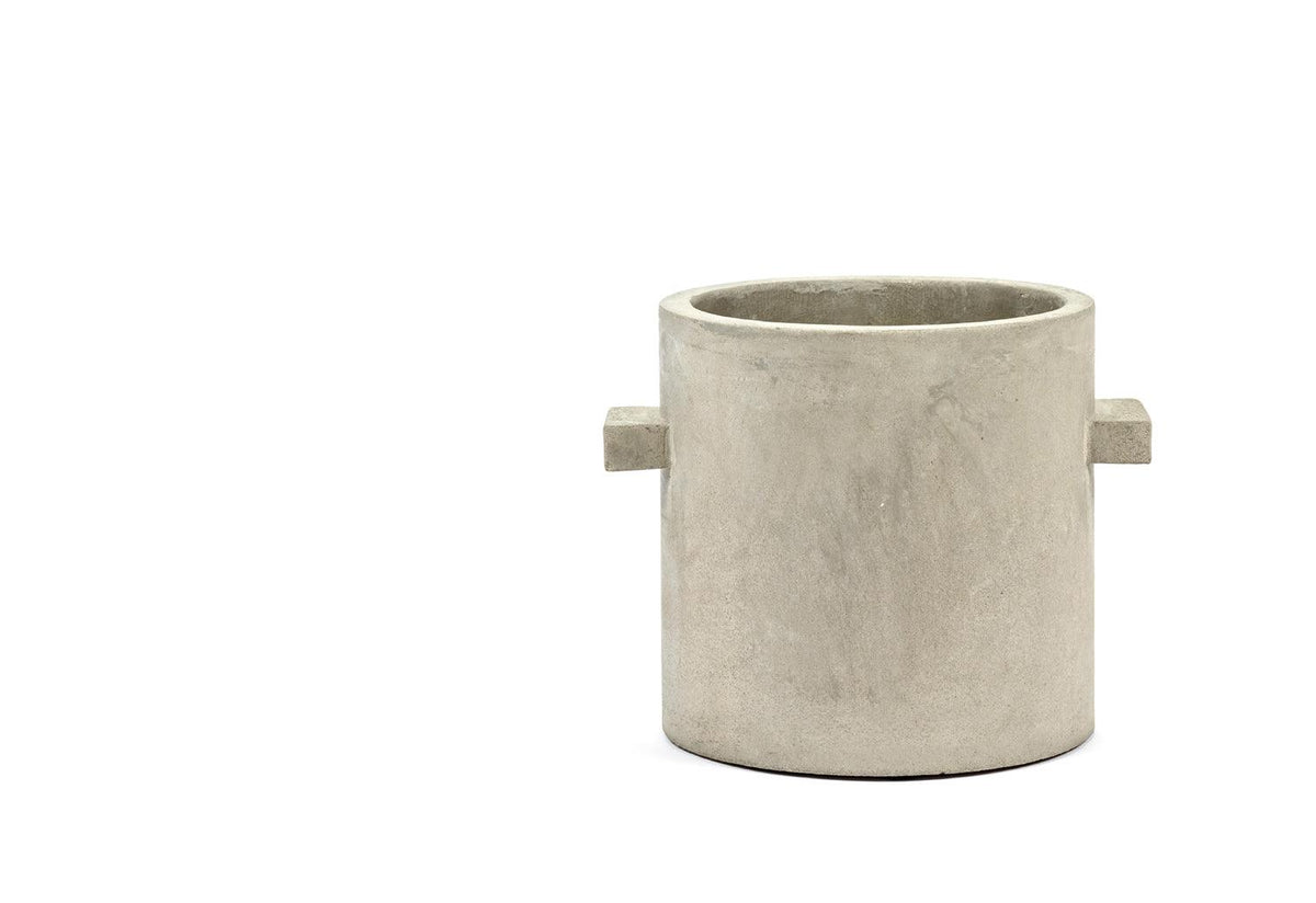 Concrete round plant pot, Marie michielssen , Serax