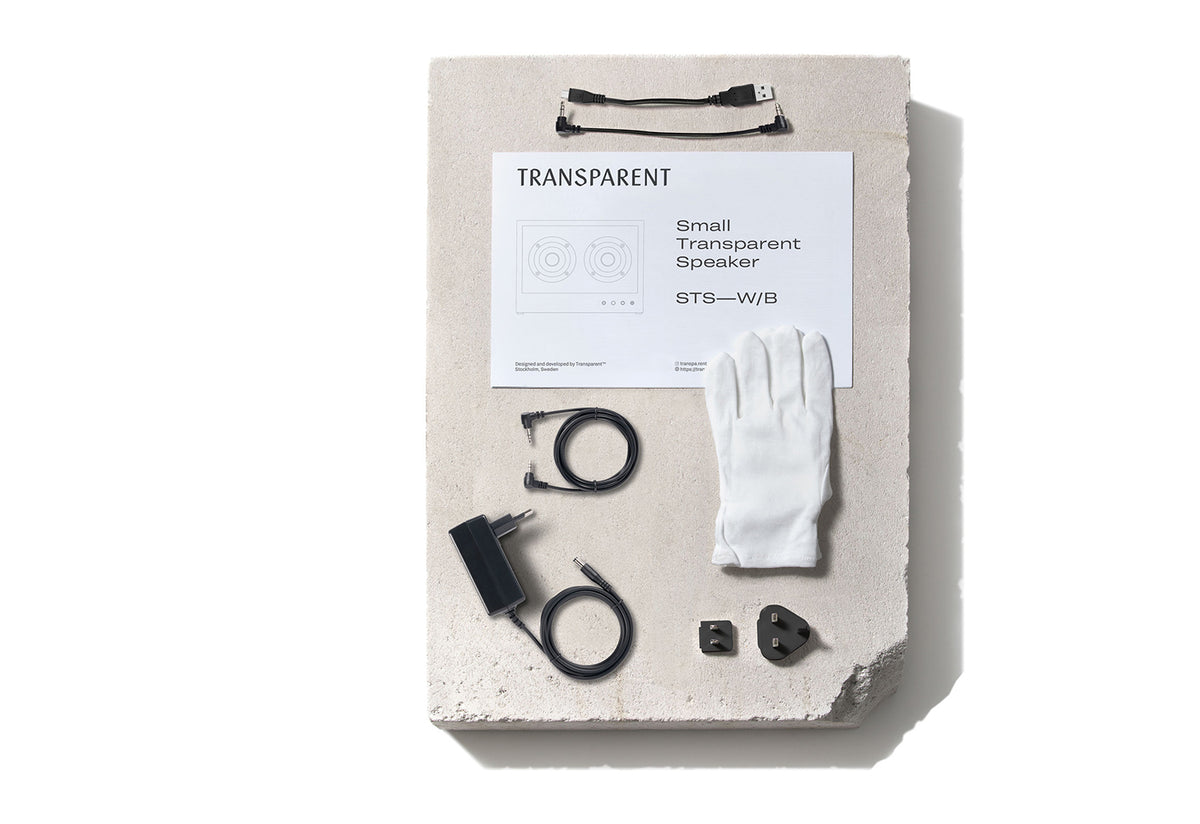 Small Transparent Speaker, Transparent