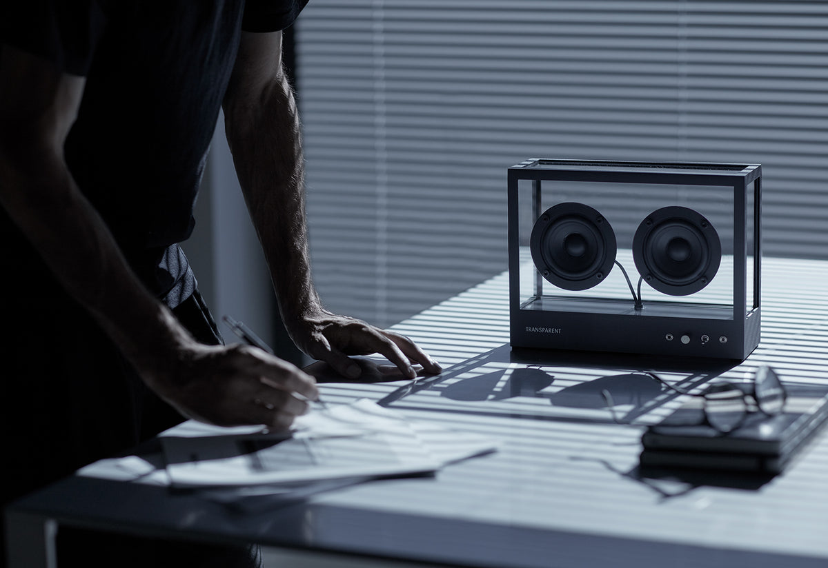 Small Transparent Speaker, Transparent