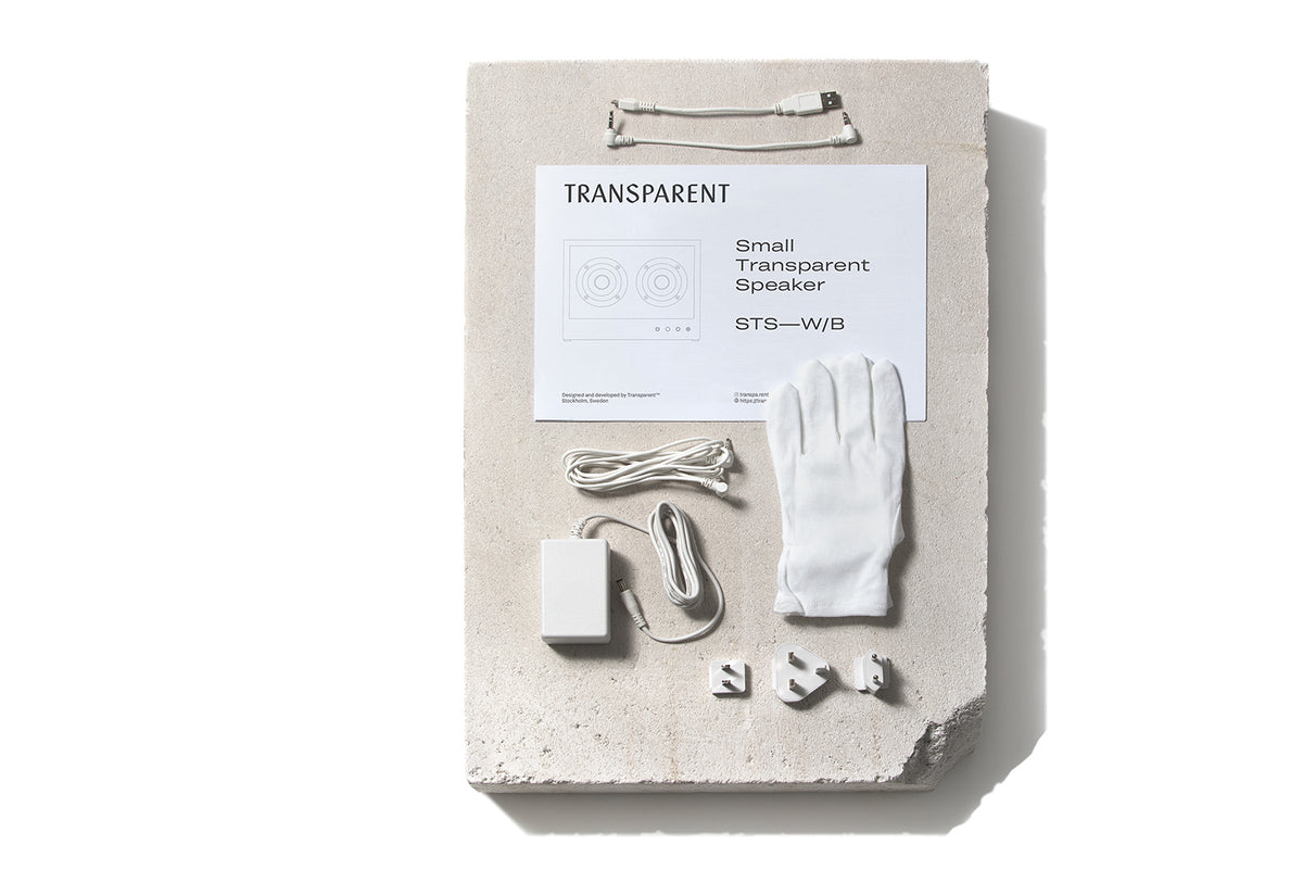 Small Transparent Speaker, Transparent