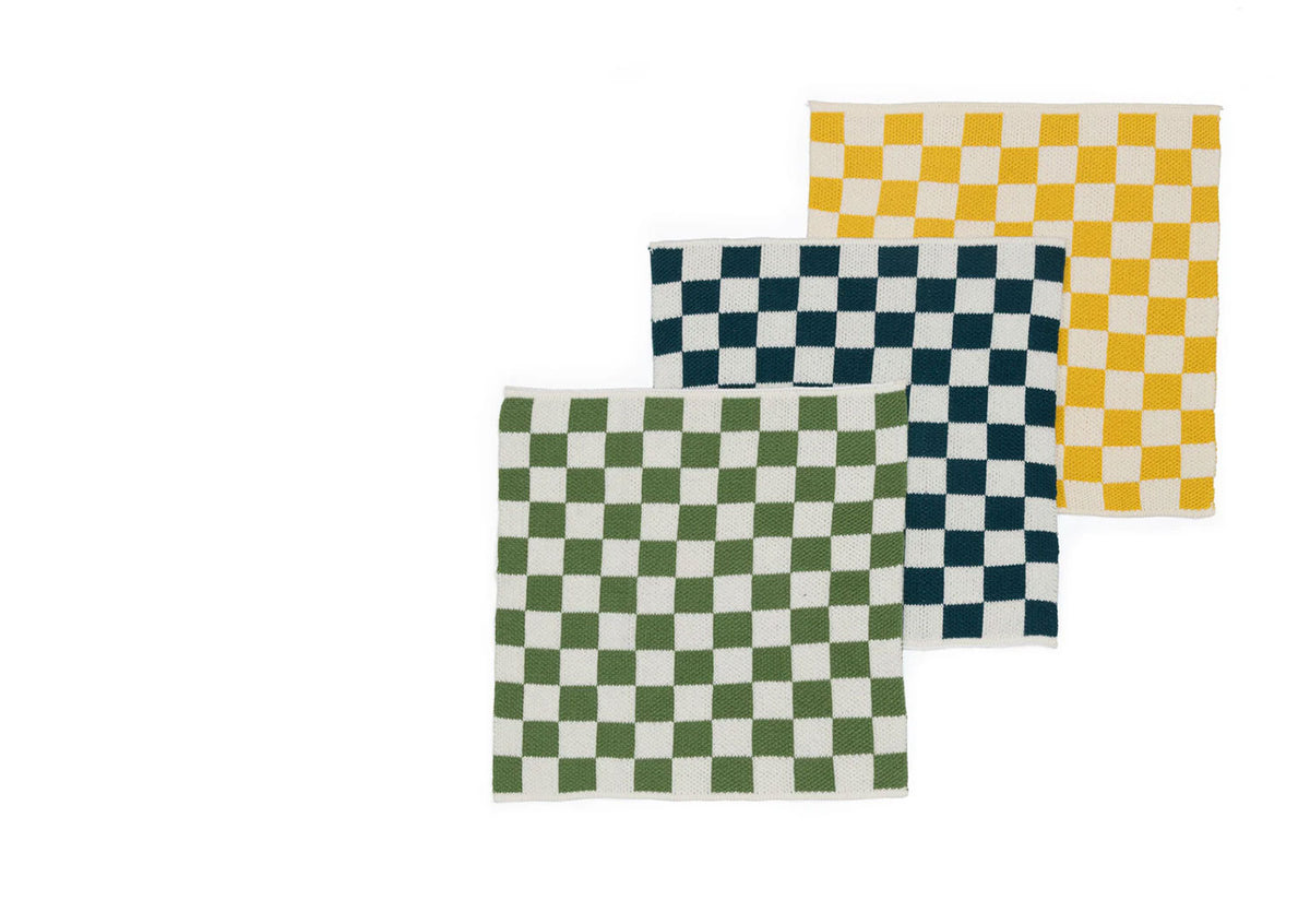 Citrus Check Dishcloths, Sophie home