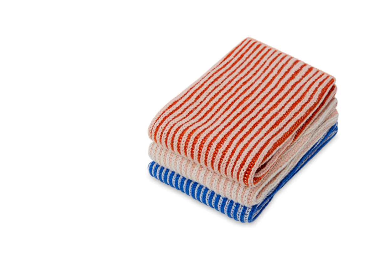 Cobalt Ribbed Dishcloth, Sophie home