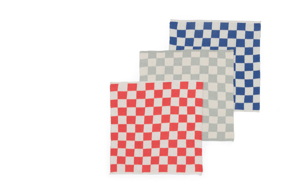 Red Check Dishcloths, Sophie home