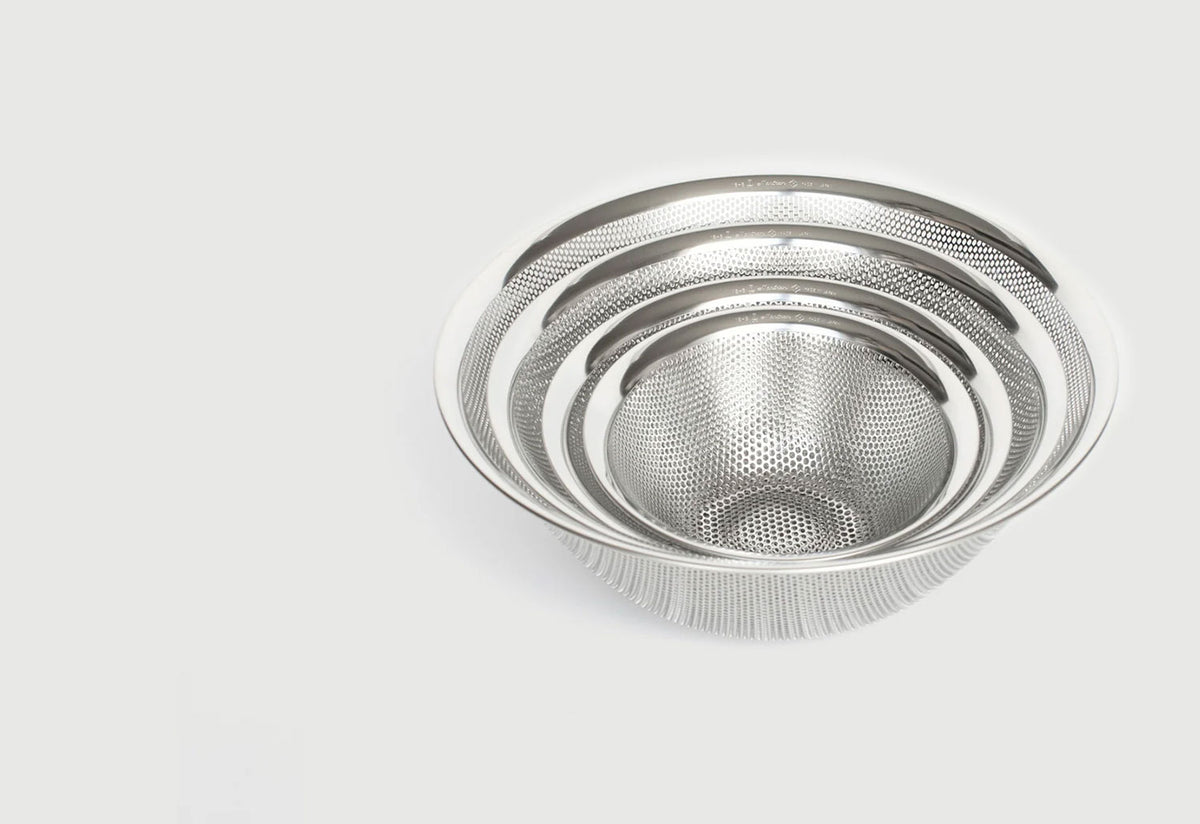 Stainless Steel Punching Strainer, Sori yanagi