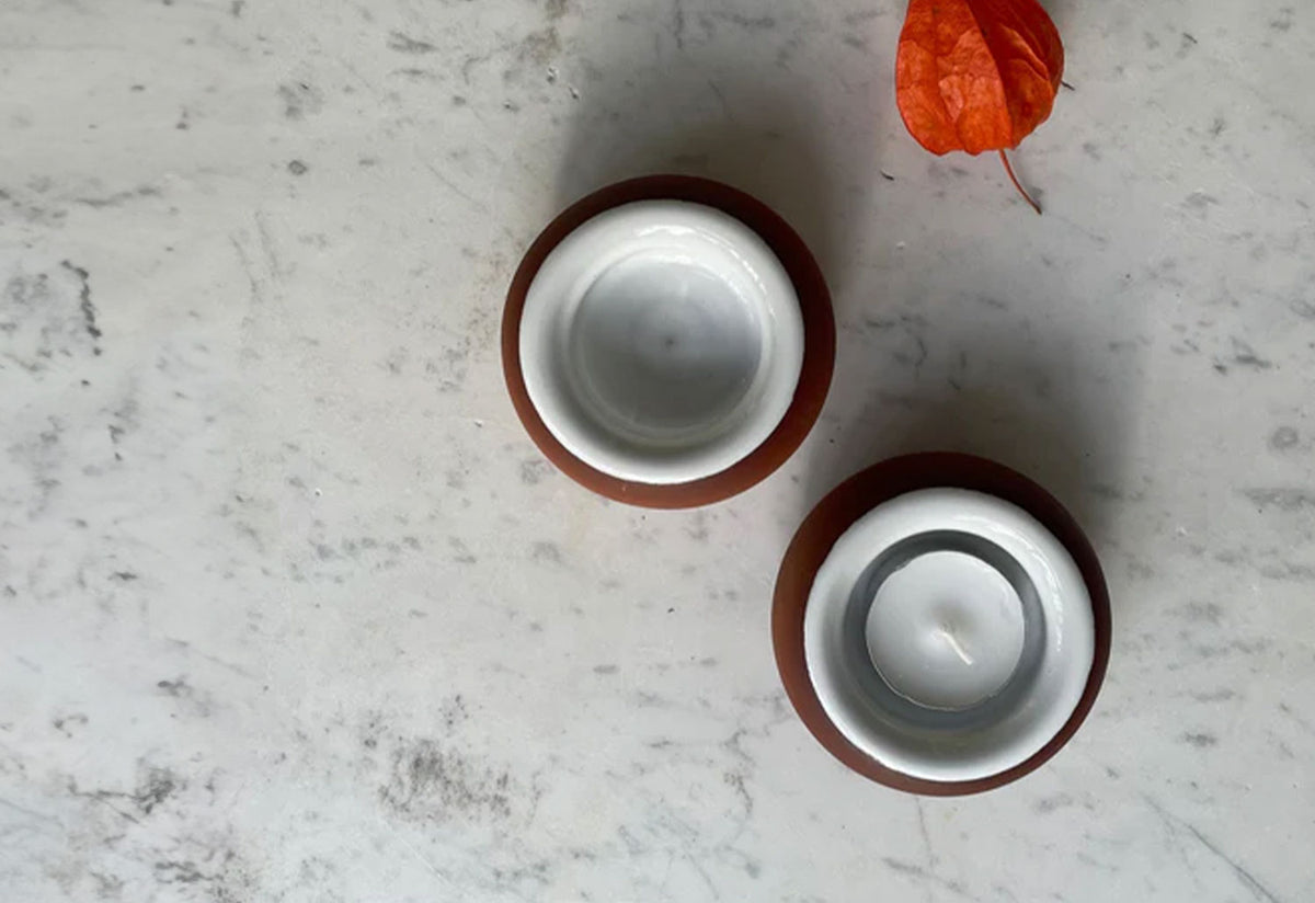 Classic Tea Light Holder, Philip and stephen pearce, Shanagarry potters