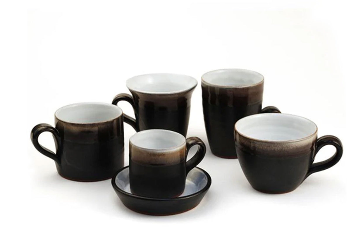 Shanagarry Handled Beaker, Philip and stephen pearce, Shanagarry potters