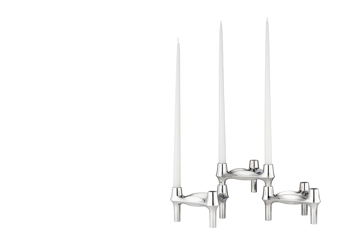 BMF Candle Holder Set, Werner stoff, Stoff nagel