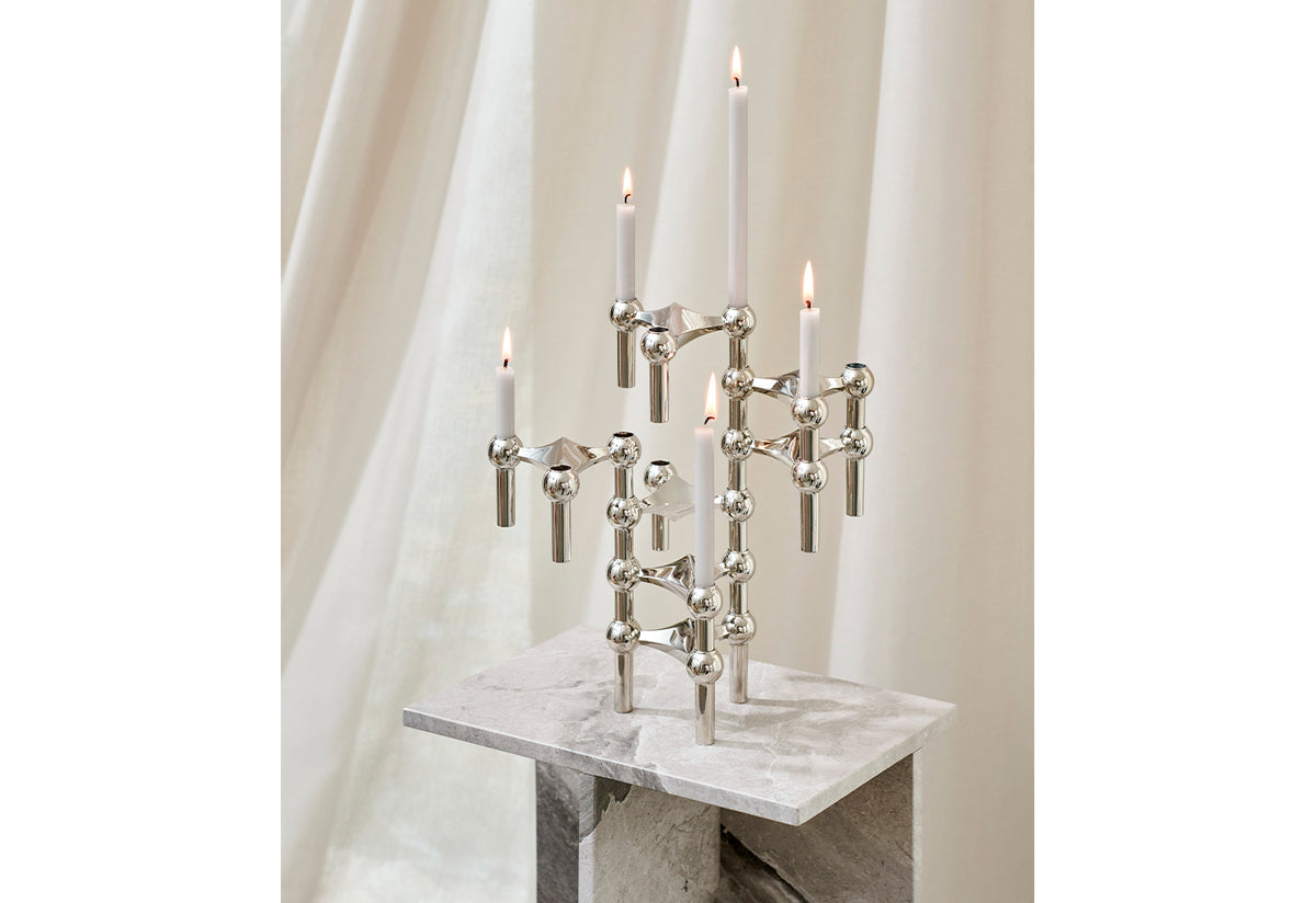 Stoff Nagel Candle Set, Werner stoff, Stoff nagel
