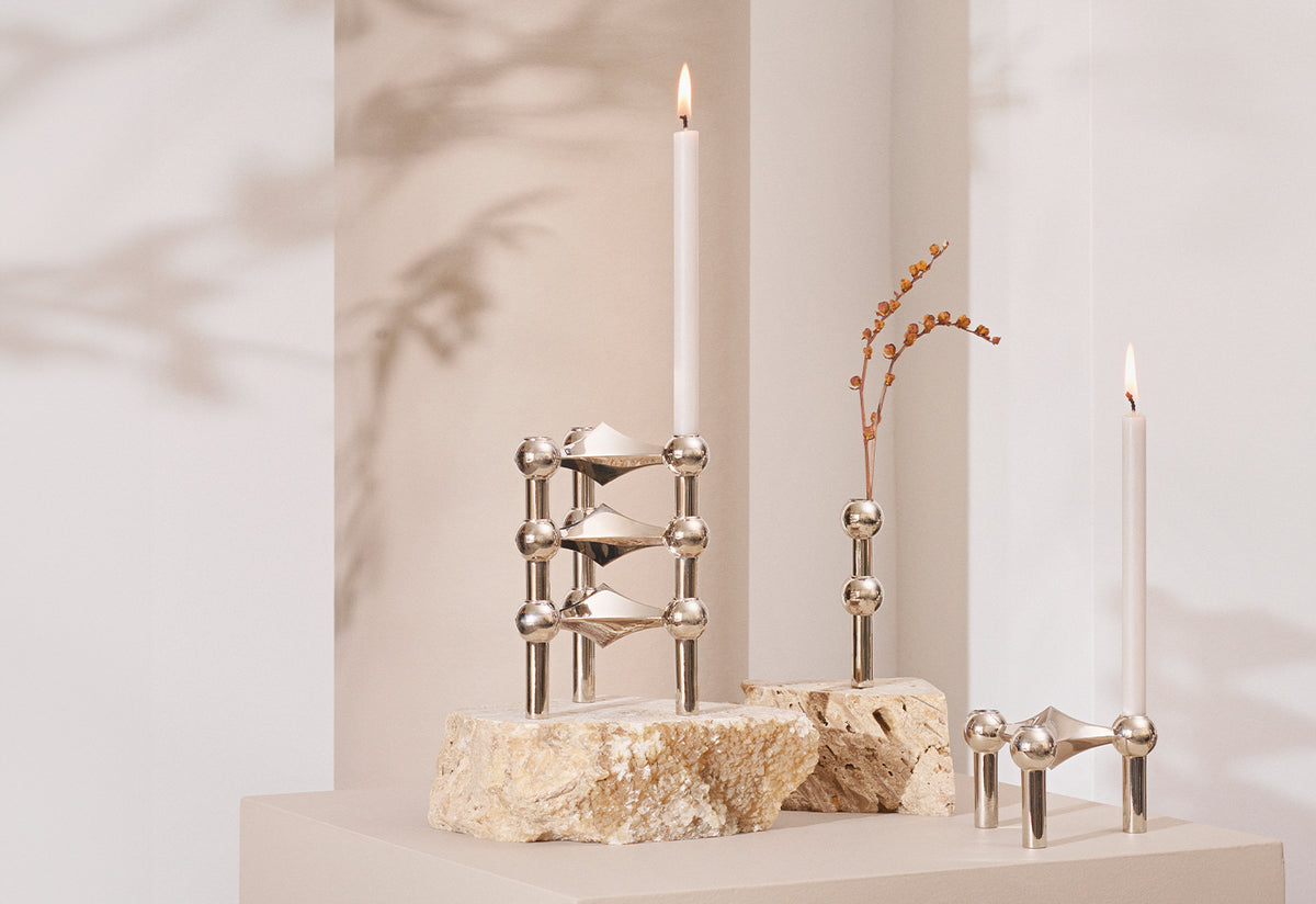 Stoff Nagel Candle Set, Werner stoff, Stoff nagel