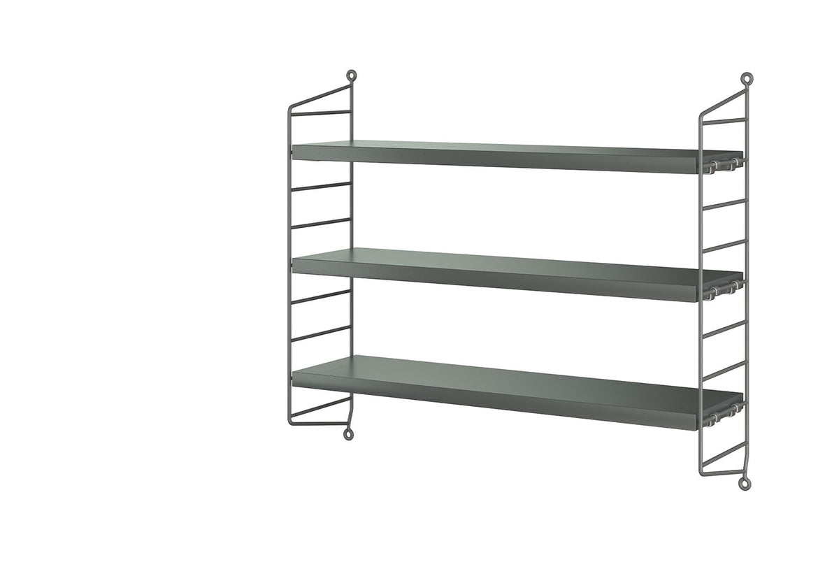 String System | Pocket Shelving, Nisse strinning, String
