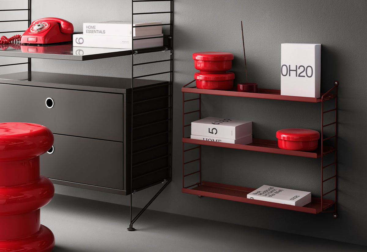 String System | Pocket Shelving, Nisse strinning, String