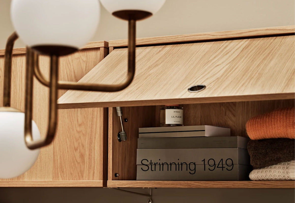 String System | Flip Door Cabinet, Nisse strinning, String