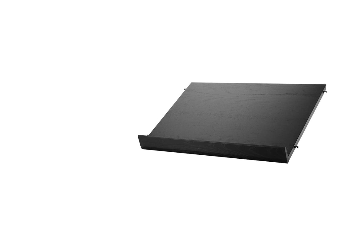 String System | Magazine Wood Shelf, Nisse strinning, String