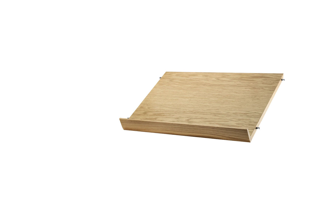 String System | Magazine Wood Shelf, Nisse strinning, String